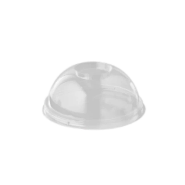 Tapa PLA con forma de Cúpula para vaso Smoothie o Zumo 12/16 oz. (100 uds.)