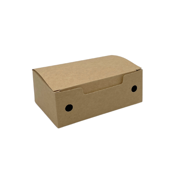 Caja perfecta para el delivery de fritos como patatas fritas, nachos,