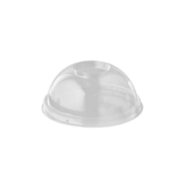 Tapa PLA con forma de Cúpula para vaso Smoothie o Zumo 12/16 oz. (100 uds.)